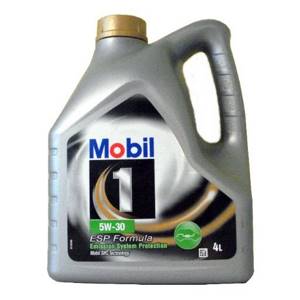 MOBIL 1 ESP FORMULA 5W30 4л. синтетика, масло моторное